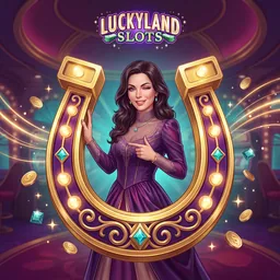 LuckyLand Slots game artwork